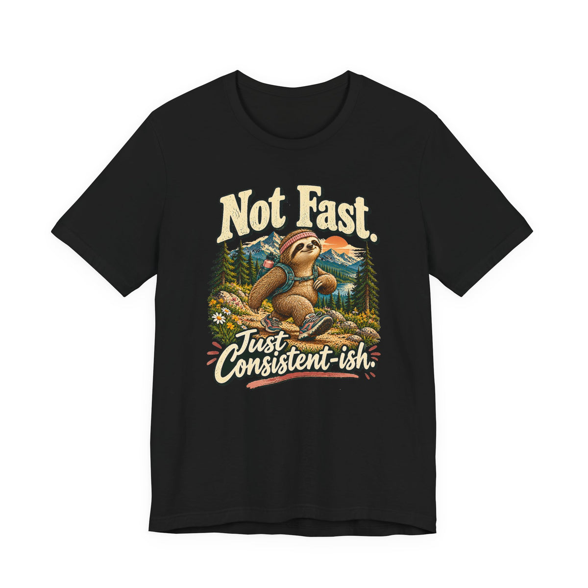 Not Fast Just Consistent-ish Sloth T-Shirt