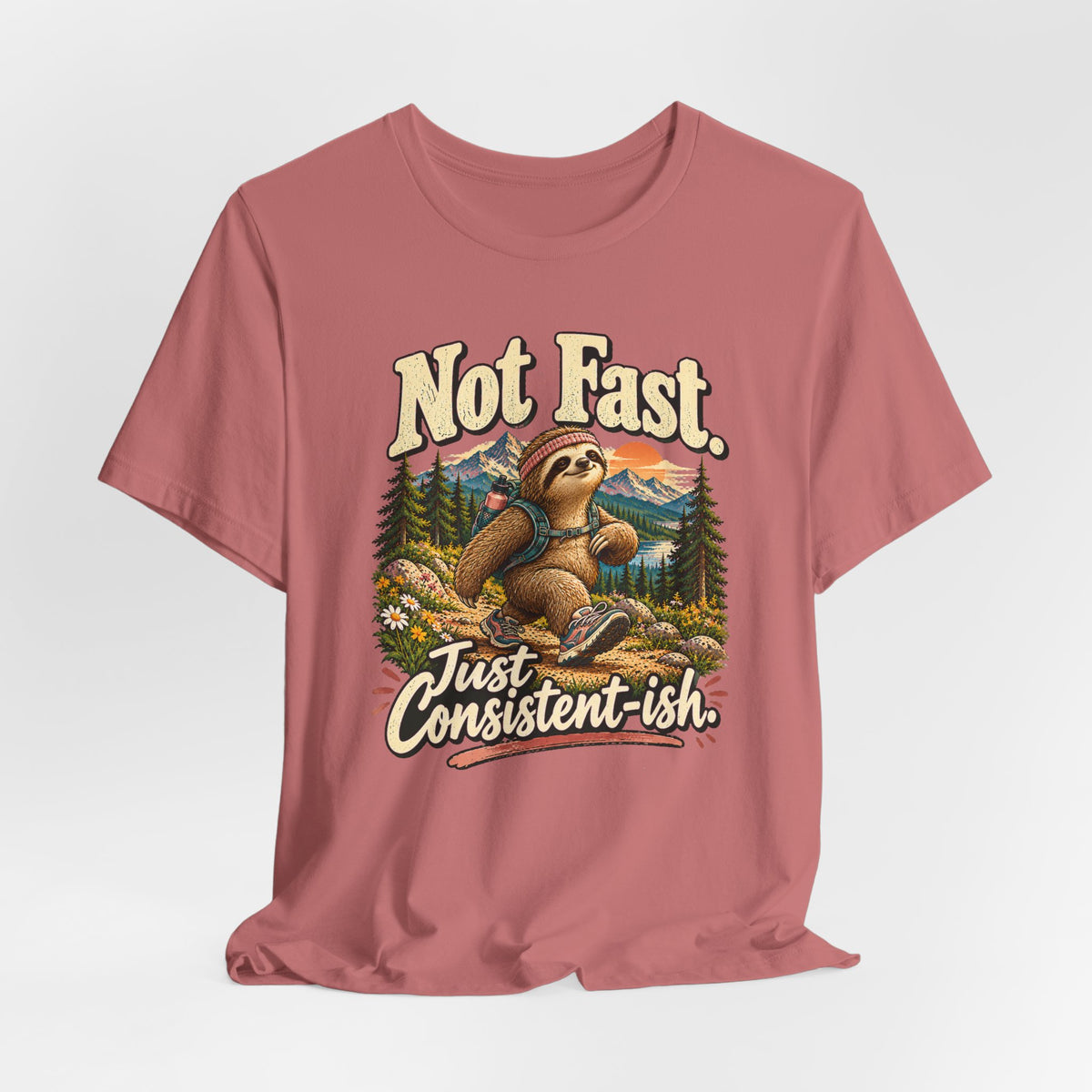 Not Fast Just Consistent-ish Sloth T-Shirt