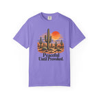 Peaceful Until Provoked | Vintage Desert Cactus Graphic Tee