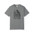 I Have Thoughts None Are Helpful | Vintage Raven Graphic Tee
