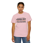 Personal Best & Public Meltdown | Funny Running T-Shirt | Comfort Colors