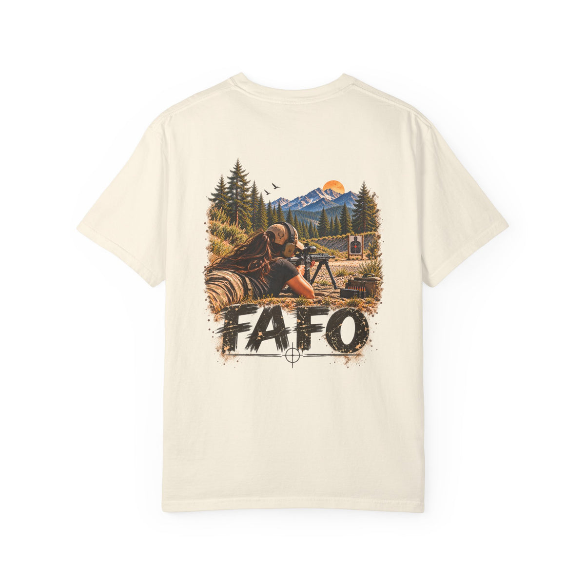 FAFO Women's Shooting Graphic T-Shirt | Open Range Collection