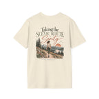 Taking the Scenic Route to Sanity | Running & Outdoor Graphic Tee