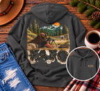 FAFO Women's Shooting Range Hoodie | Mountain Graphic Sweatshirt