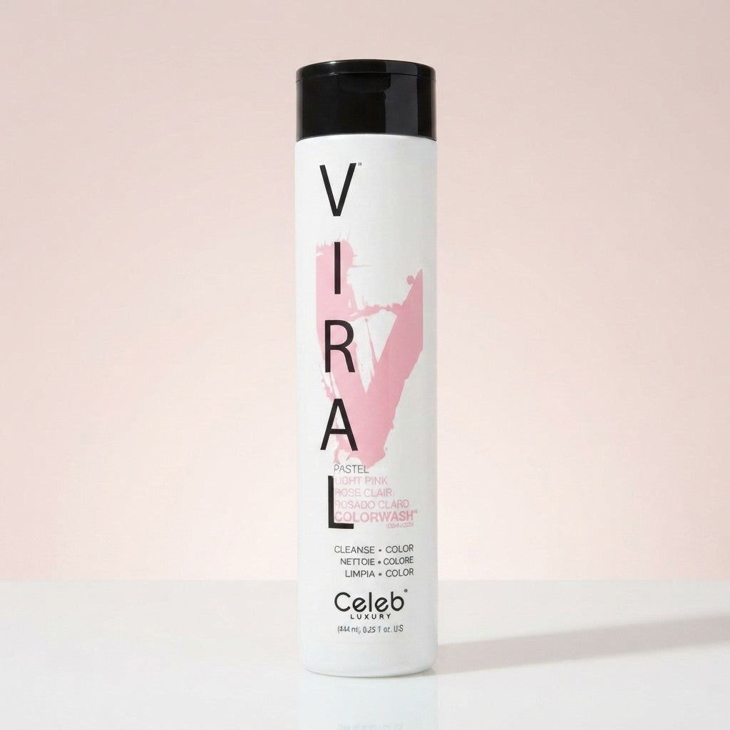 Pastel Pink Color Depositing Shampoo